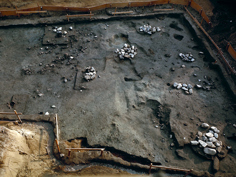 縄文時代後期の配石墓