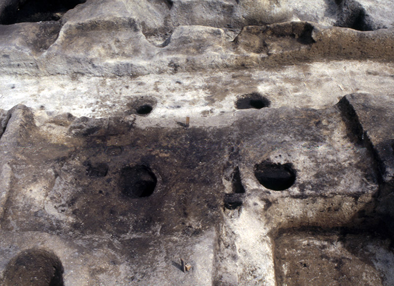 奈良時代の竪穴住居跡