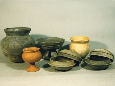 Pottery as grave goods